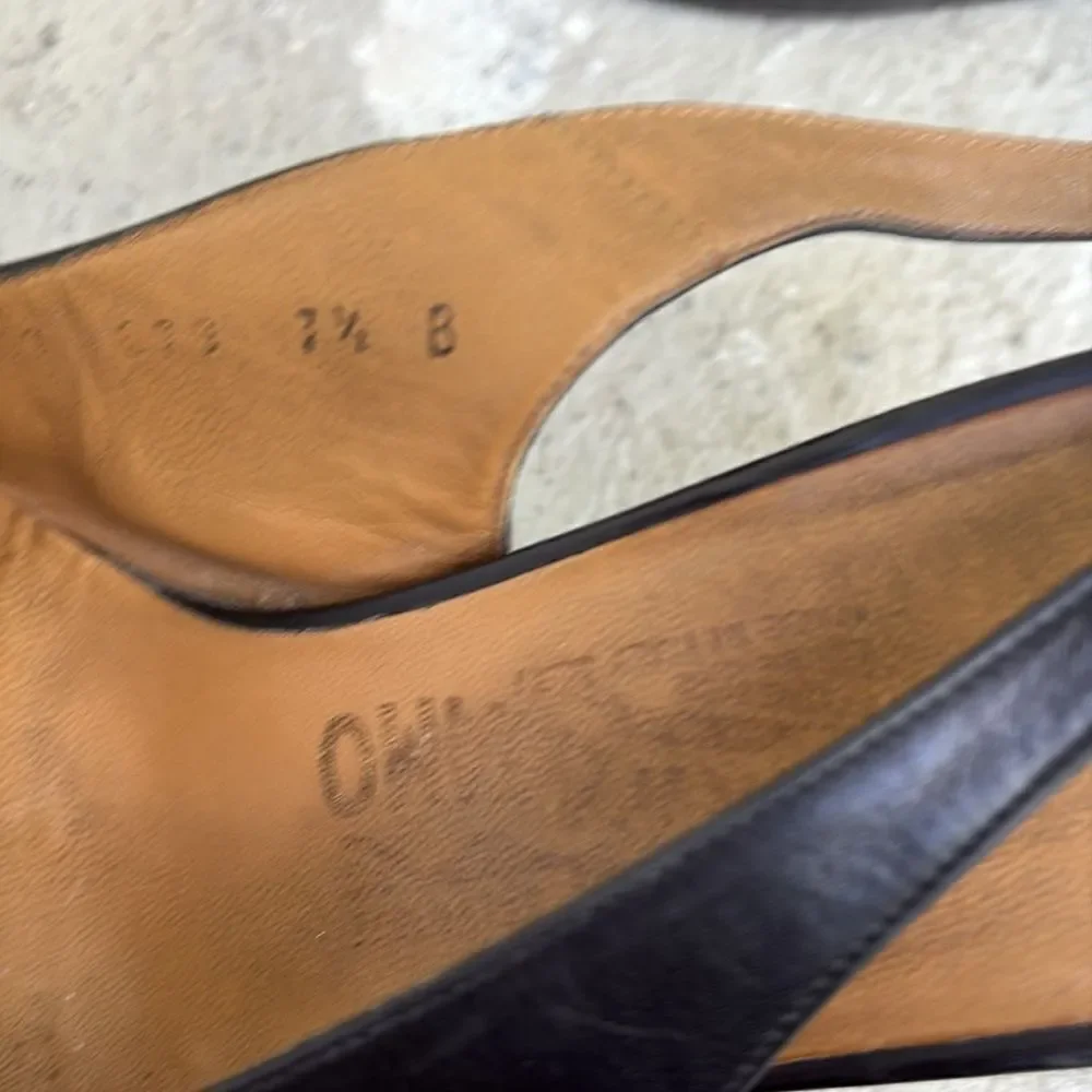 Classic Ferragamo slingbacks